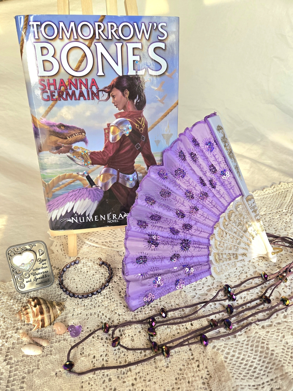 Tomorrow's Bones Novel And Trinket Bundle